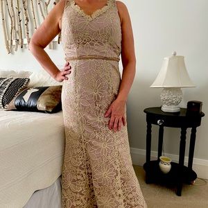 formal mermaid style gown